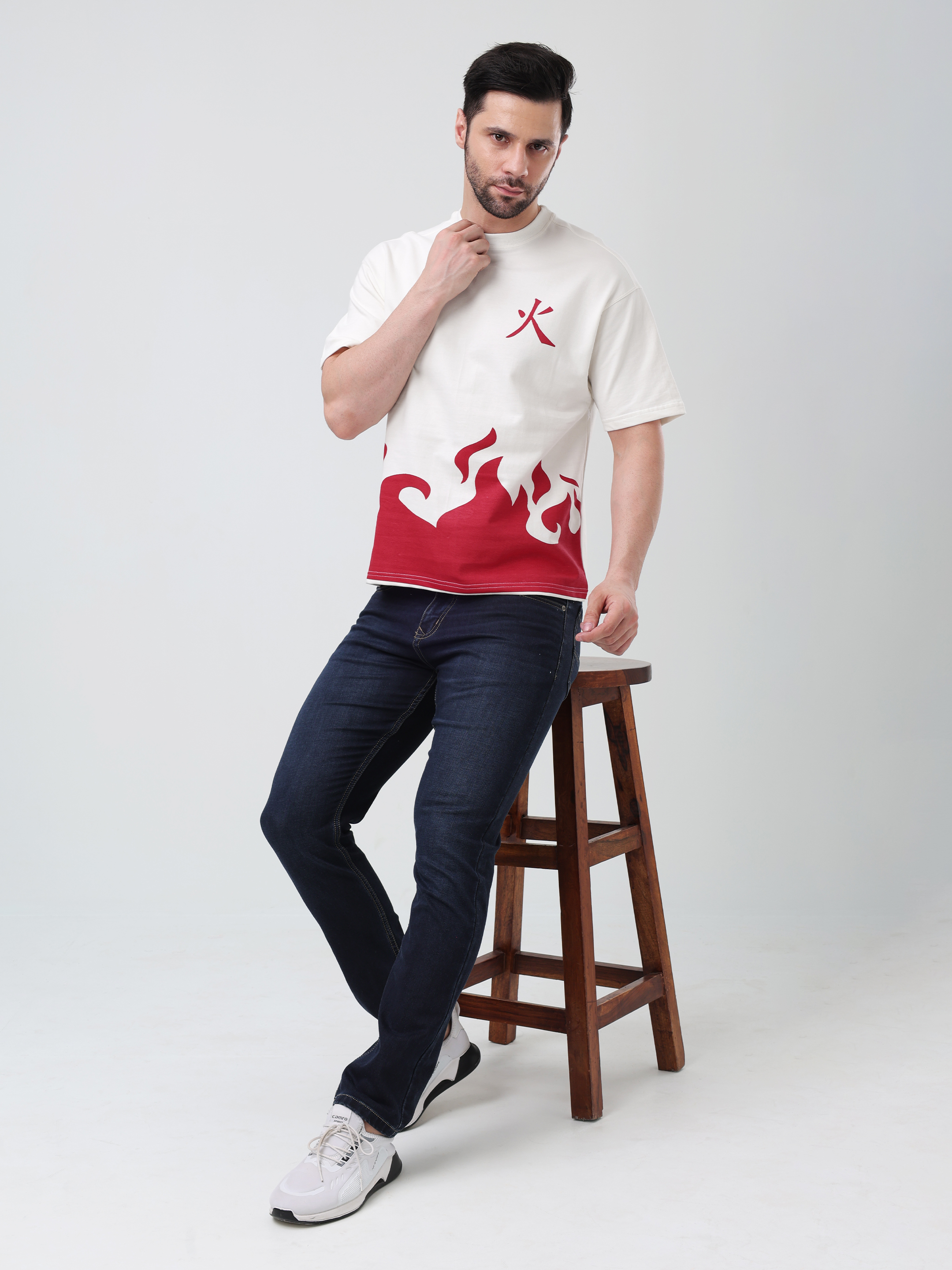 Fourth Hokage Cloak Inspired T Shirt for Men - View 4