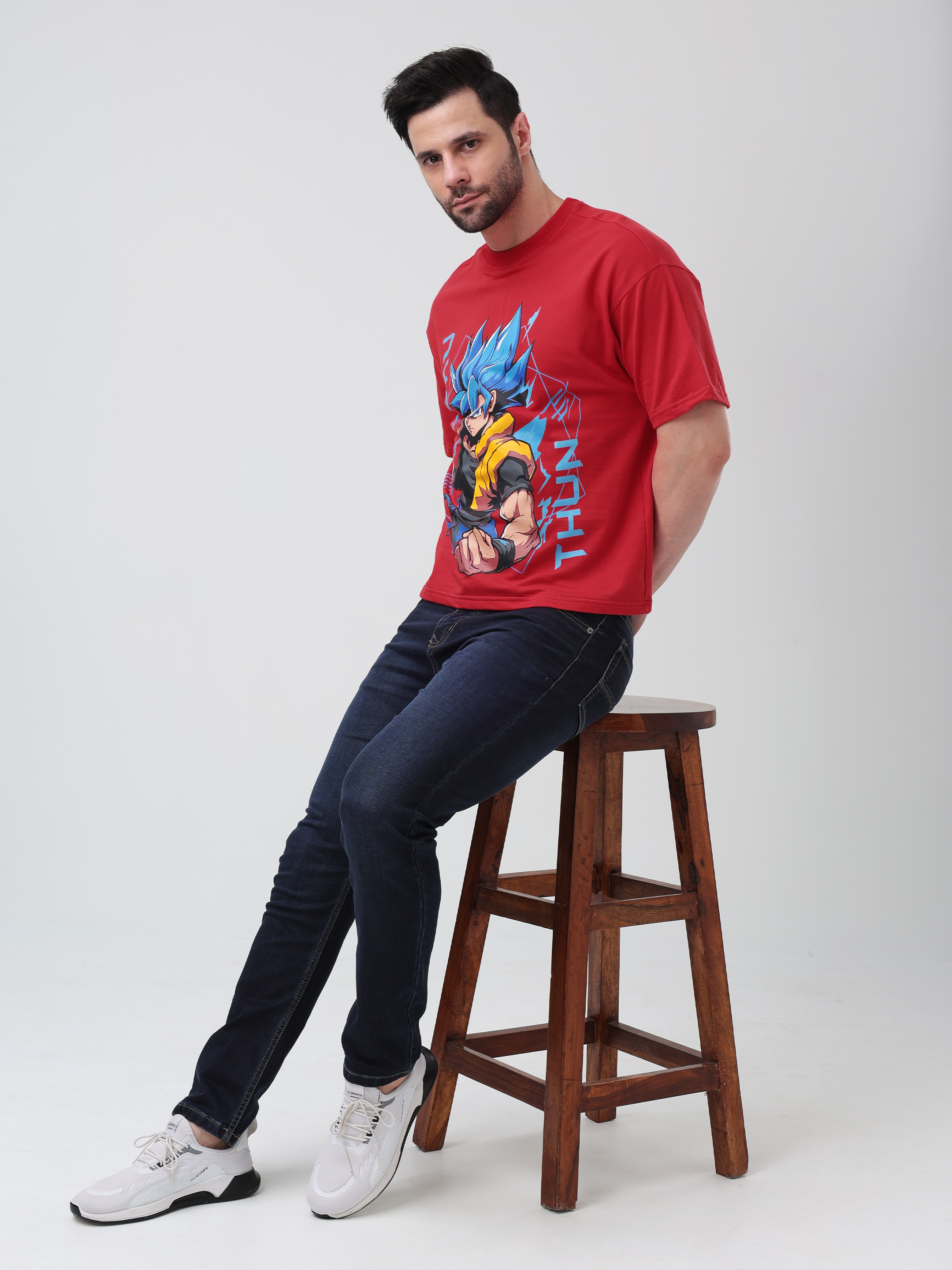 Goku Super Saiyan Blue Anime T-Shirt - View 5