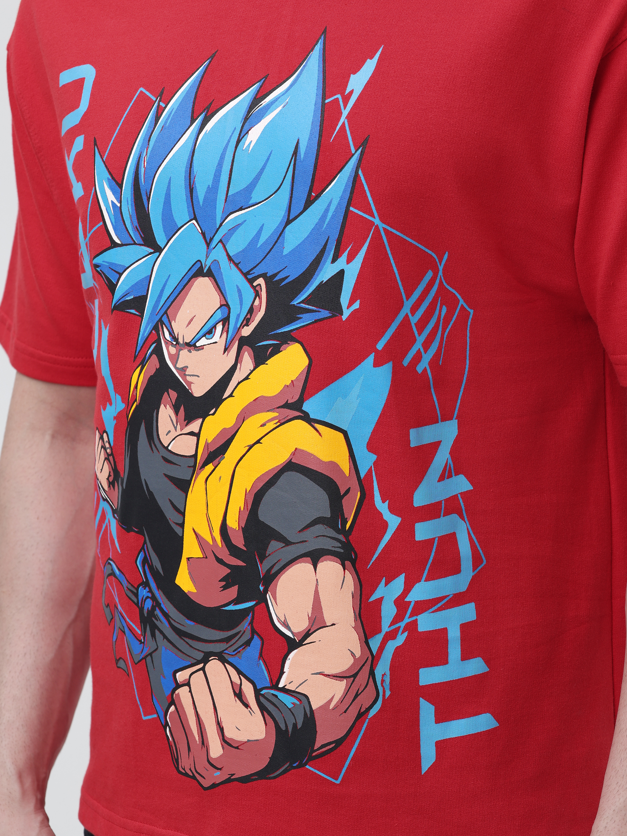 Goku Super Saiyan Blue Anime T-Shirt - View 6
