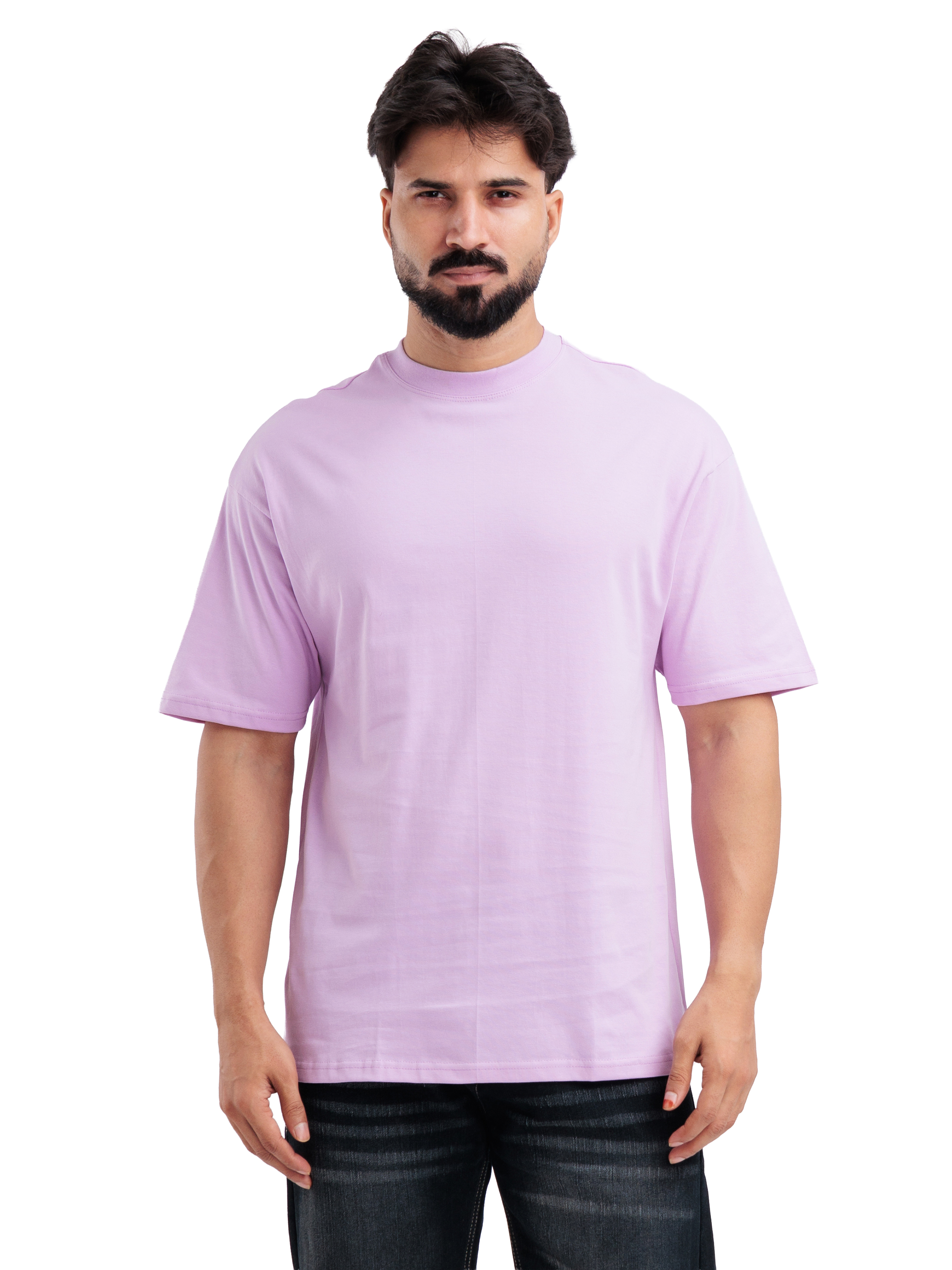 Lavender Casual T-Shirt for men - View 5